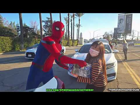 Spider-Man Donates & Volunteers To The Fire Victims