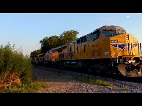 Union Pacific Trains 7/24/2017