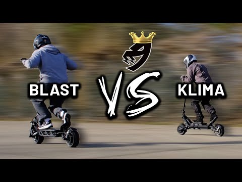 Nami Blast vs Nami Klima - electric scooter drag racing