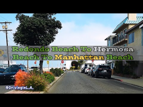 BEACH PIERS - STREETS OF L.A. 4K UHD #beach