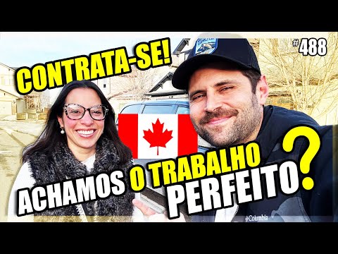 BENEFÍCIOS e QUALIDADE DE VIDA: "AEROMOÇA" no Canadá! Trabalho de ALTA demanda! CABIN CREW #488