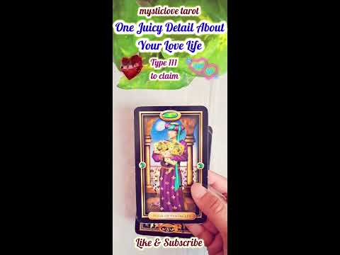 🤩🧡One Juicy Detail About Your Love Life💘What's Going To Happen?🤫#englishtarot#shorts#lovelifedetails