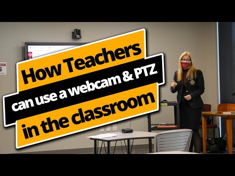 🔴Live - How Teachers Can Use a webcam and a PTZ camera in the Classroom