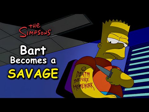 What Happens When Bart Becomes RUTHLESS? | The Simpsons Recap