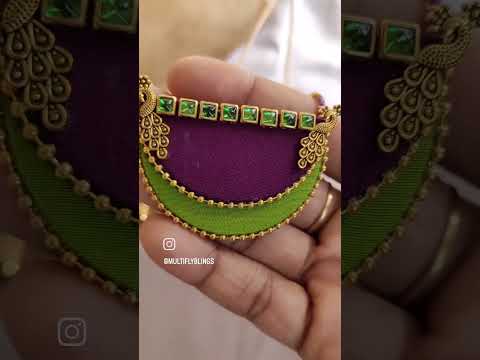 Customised earrings for your traditional saree 🥻 ✨️ 7708688085 for unique fabric accessories