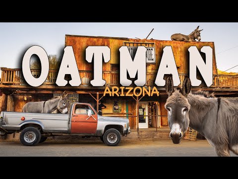 Oatman, Arizona - 4K Visual Escape