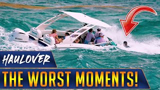 WARNING: HAULOVER INLET STUFFING COMPILATION !! | THE WORST MOMENTS! | WAVY BOATS