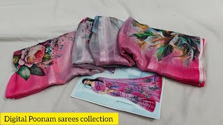 🎉Multiple Available (03.12.2024) Digital Poonam sarees collection 🥰