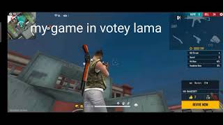 my game in votey lama #voteylama #ffvoteylama #short #shorts #ytshort