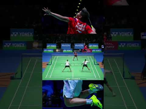 Monster Smash by #praveenjordan #badmintonhighlights