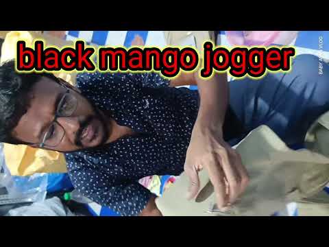 mango jogger pants..#blackmango #the manufacture of Kolkata#jeans pant