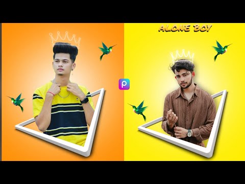 3D Photo Editing PicsArt | 3D DP Photo Editing Tutorial