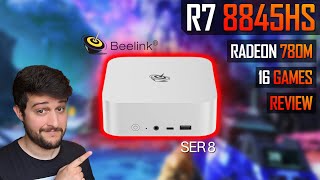 Testing the Ryzen 7 8845HS and Radeon 780M!   ft.Beelink SER 8 Mini PC