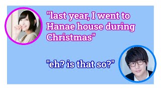 [Kamisama ni natta radio] Ayaneru visited Hanae Natsuki house during Christmas