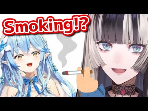 Lamy didn't expect there would be Hololive Member who smokes【Hololive】