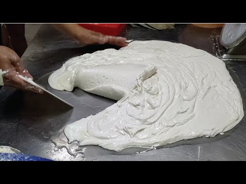 Taiwanese Traditional Food- Red Tortoise Cake /傳承三代 80年 , 古早味紅龜糕製作-Taiwan Street Food