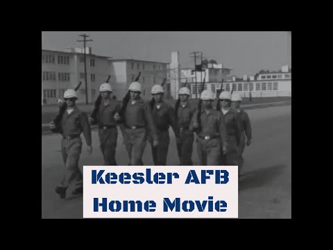 1959 HOME MOVIE   KEESLER AIR FORCE BASE   BILOXI, MISSISSIPPI  XD27035