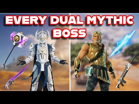 Ranking EVERY "DUAL MYTHIC" BOSS In FORTNITE HISTORY From WORST To BEST