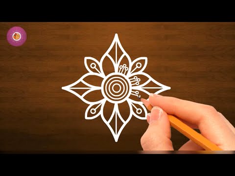 Beautiful Rangoli Designs for Friday | Chithirai Friday Kolam | Freehand Easy Friday Muggulu Design