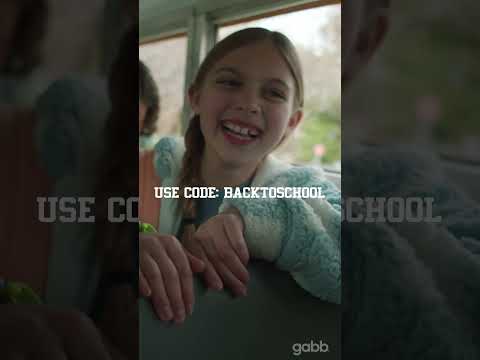 Send Them Off Safe: Gabb Back To School Sale now