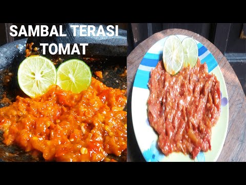 Resep Sambal Terasi Tomat Mudah dan Enak