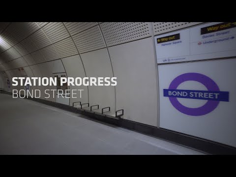 Station Progress: Bond Street (February 2020)