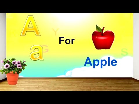 A for apple|English alphabet|Learn Alphabet A to Z | #abcd#alphabets #a_for_apple #abcde#kasekabutar