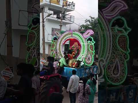 ముత్యాలమ్మ తల్లి దసరా ఉత్సవాలు 2024 | Muthyalama Thalli Dasara Utsav in Doddathoguru #shorts #dasara