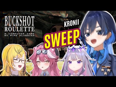 Hololive MOST TOXIC Buckshot Roulette Collab Ever with Raora, Kronii, Kaela and Biboo [CONDENSED]