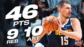 Nikola Jokić GOES OFF For 46-PT DOUBLE-DOUBLE vs Spurs! 🔥 | January 4, 2025