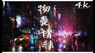 朱興東 - 物是情非【高音質|動態歌詞Lyrics】♫《怪我負你一生的寂寞,才留下四季滾燙的等候》《大唐女法醫》插曲