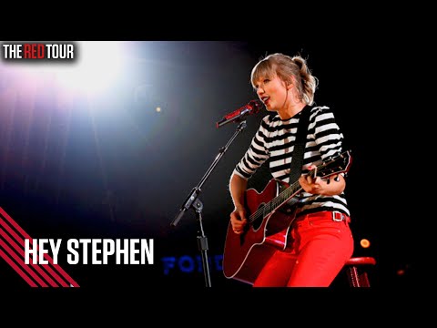 Taylor Swift - Hey Stephen (Live on the Red Tour)