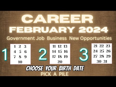 HINDI❤️Your Career in February 2024💸💰💳❤️Destiny's Plan For You❤️Career Prediction❤️Career Tarot