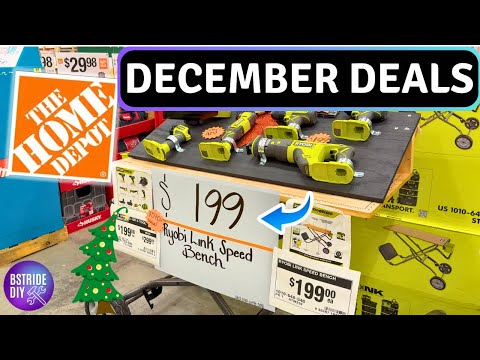 Home Depot December Tool Deals and Sales 2024