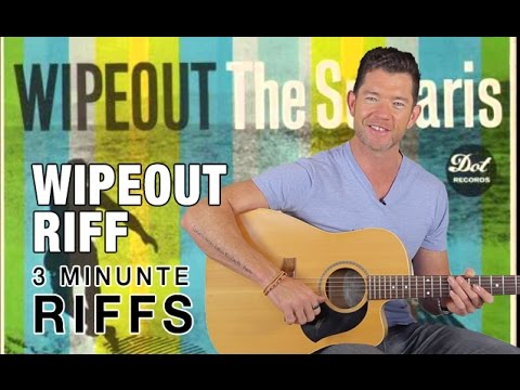 Wipe Out Riff - The Surfaris - 3 Minute Riff Lesson