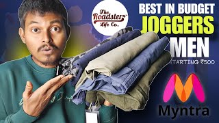 5 Best MEN CARGO Joggers from Myntra Under Rs 1000 | Roadster Joggers Under 1K