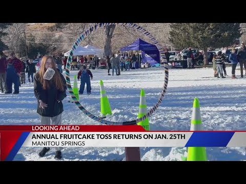 Annual Fruitcake Toss: Prepare to pitch your fruitcakes