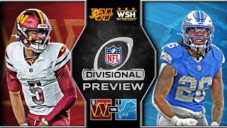 CAN JAYDEN DANIELS SHOCK THE 🌎 | Detroit Lions vs Washington Commanders Divisional Round PREVIEW