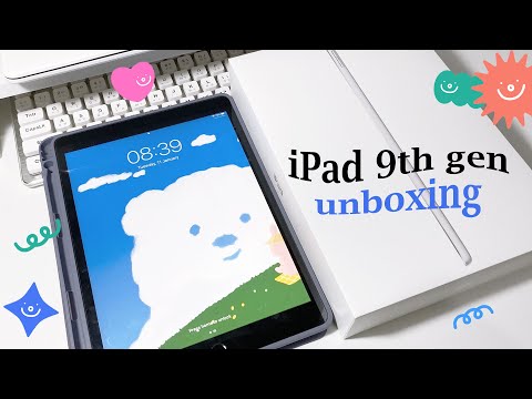 iPad 9th Generation Unboxing in 2022 ✨ | Setup + Accessories 📦🍎 (𝒂𝒆𝒔𝒕𝒉𝒆𝒕𝒊𝒄)