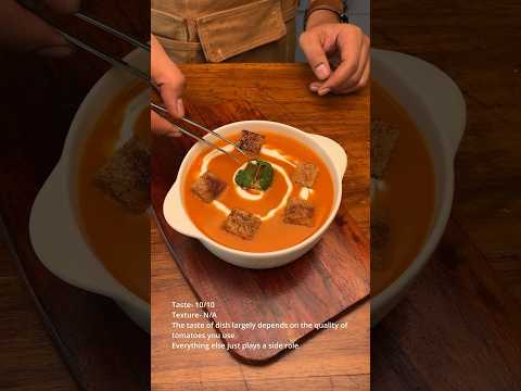 Creamy Tomato Soup Recipe 🍅 | Winter Special | #shorts