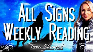 All Signs Weekly Reading January 13th-19th 💙 Time Stamped 🐺