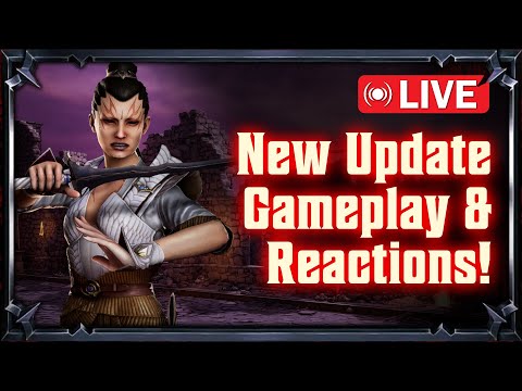 New Update: Gameplay & Reactions! - Livestream - Mortal Kombat: Onslaught - MKO