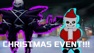 UNDERTALE JUDGEMENT DAY CHRISTMAS EVENT SANSTA! (+ X-Gaster!)