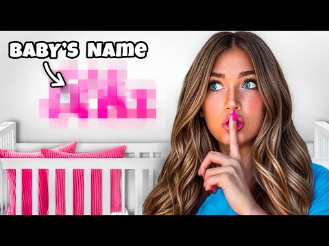 DREAM BABY NURSERY REVEAL! *sneak peek of baby girls name*