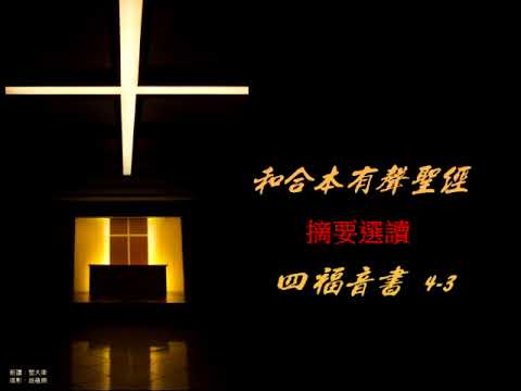 #42 【四福音書摘要選讀. 耶穌生平4-3】【精簡版有聲聖經】Audio Bible