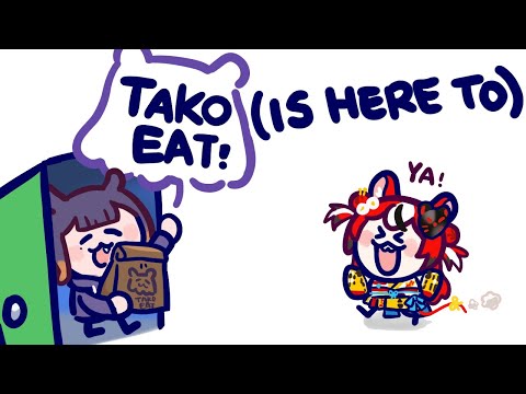 【COLLAB】 TAKO (Is Here to) EAT!!!!! feat. @HakosBaelz