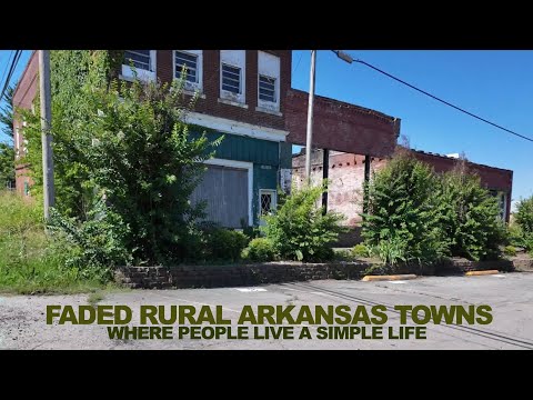 Faded Rural ARKANSAS: Where People Live A Simple Life