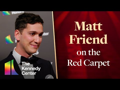 Matt Friend on the 2024 Kennedy Center Honors Red Carpet