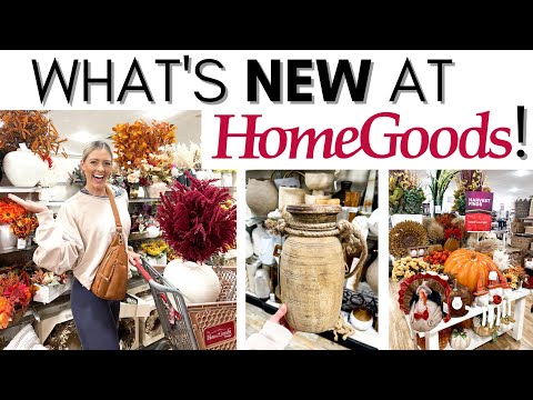 NEW FALL DECOR || HOW TO FIND HIGH-END DECOR AT HOMEGOODS || HOMEGOODS SHOP WITH ME