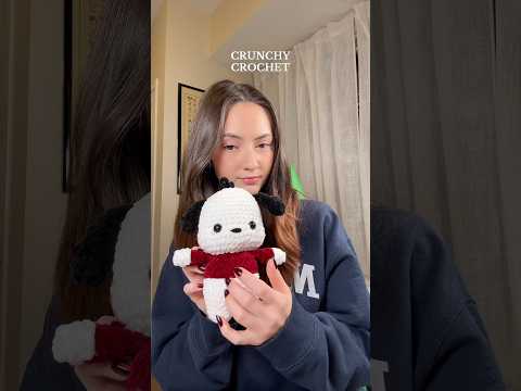 why does crochet sound like this #crochet #asmr #amigurumi